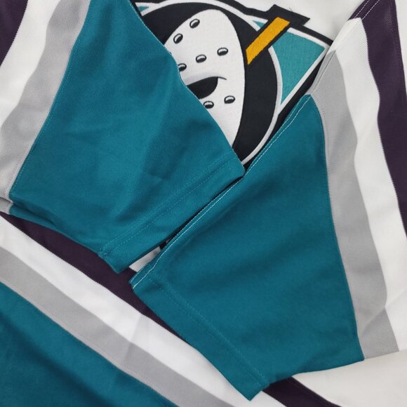 Mighty Ducks Vintage Hockey Jersey CCM 90s Men's Large - Picture 13 of 14